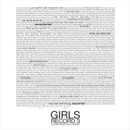 Girls: Father, Son, Holy Ghost (2011)
